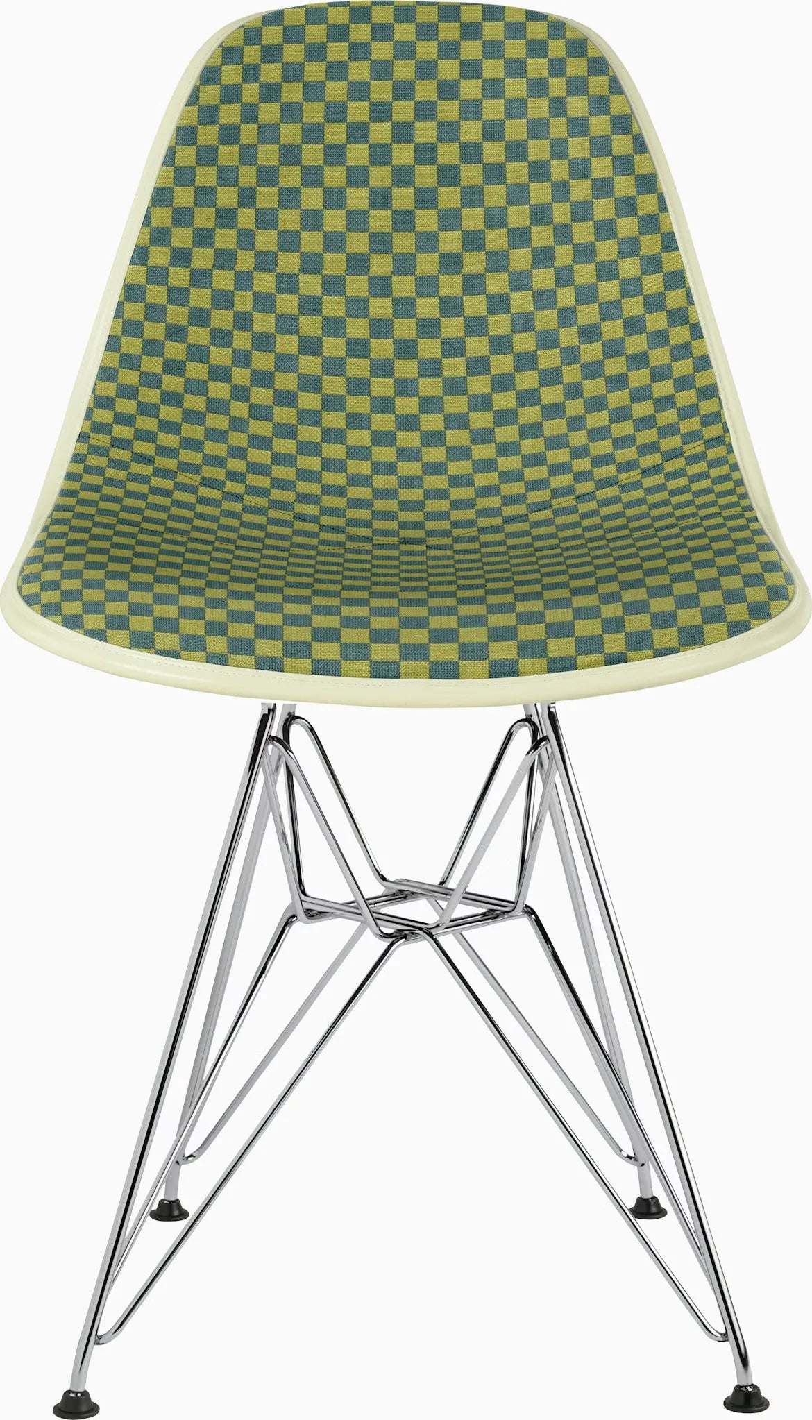 Eames Upholstered Molded Fiberglass Side Chair