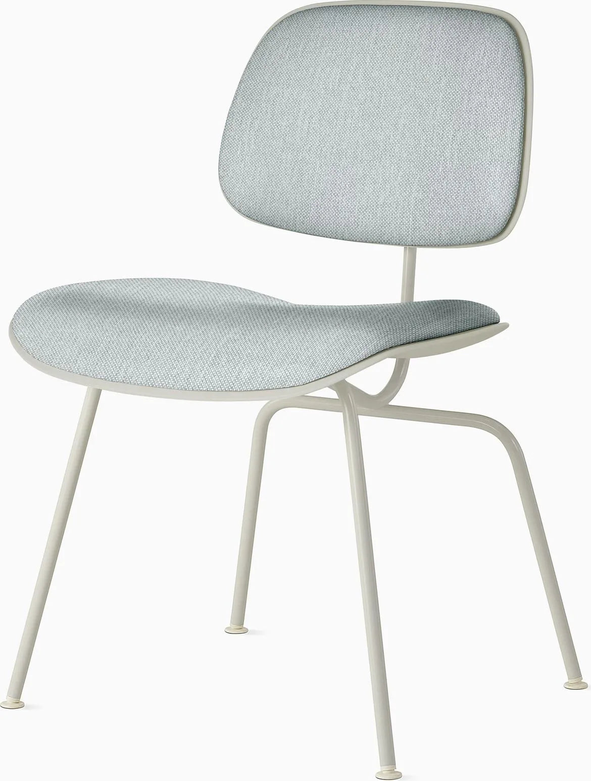 Eames Molded Plastic Dining Chair (EC-127), Upholstered