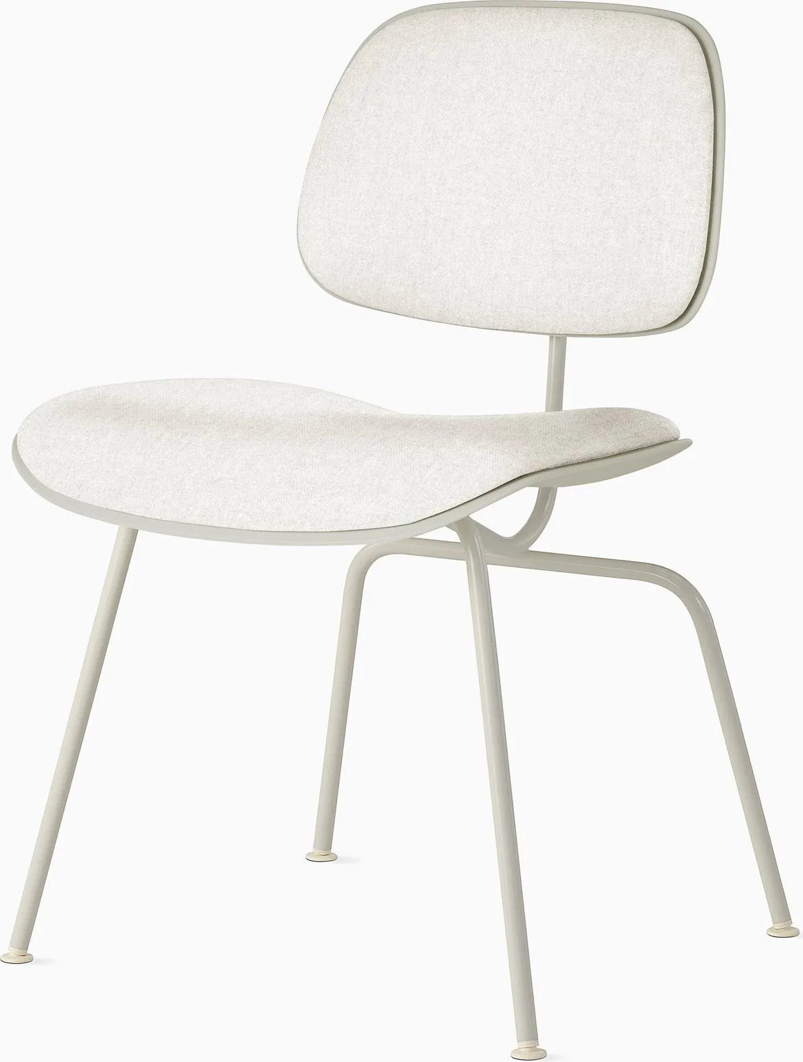 Eames Molded Plastic Dining Chair (EC-127), Upholstered