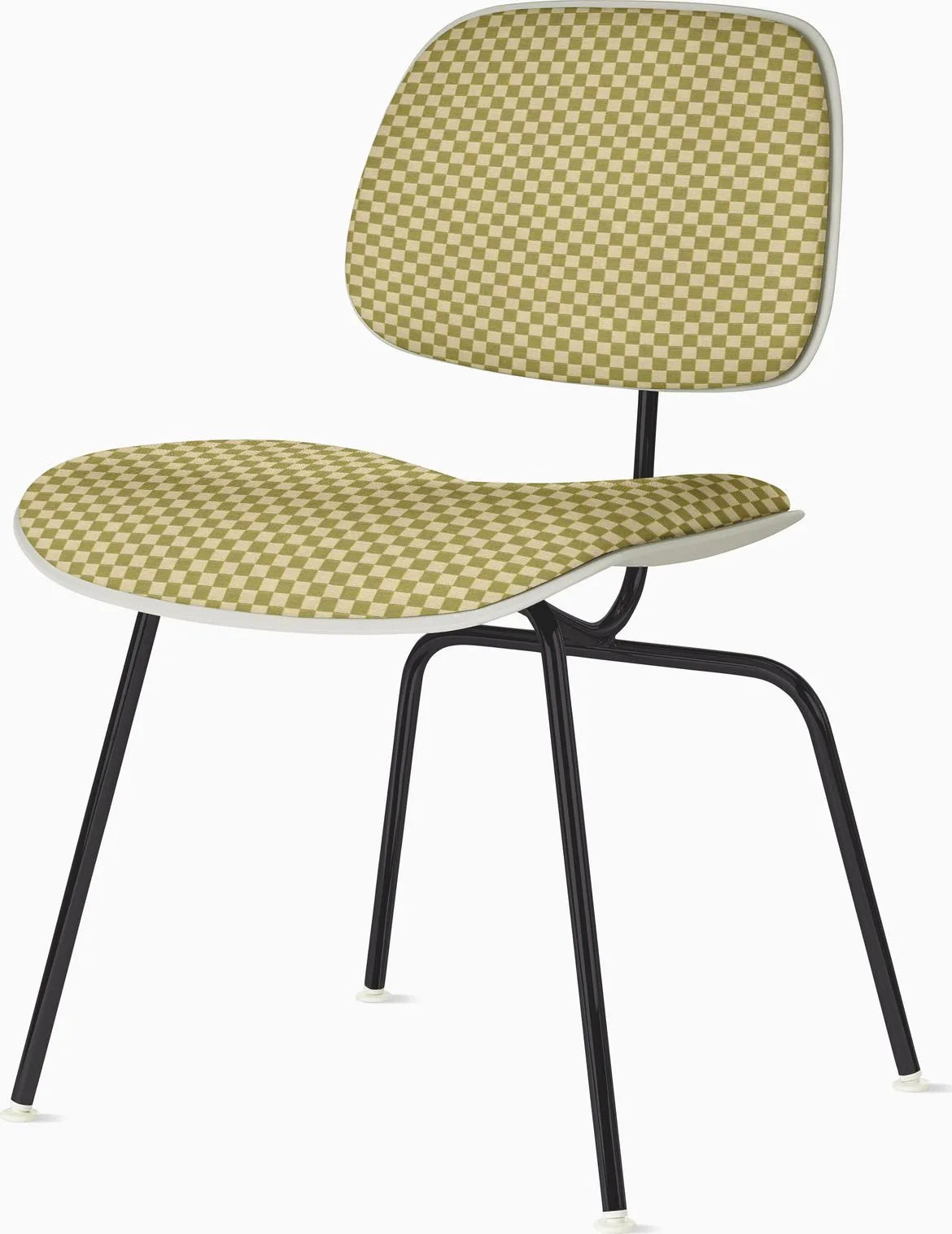Eames Molded Plastic Dining Chair (EC-127), Upholstered