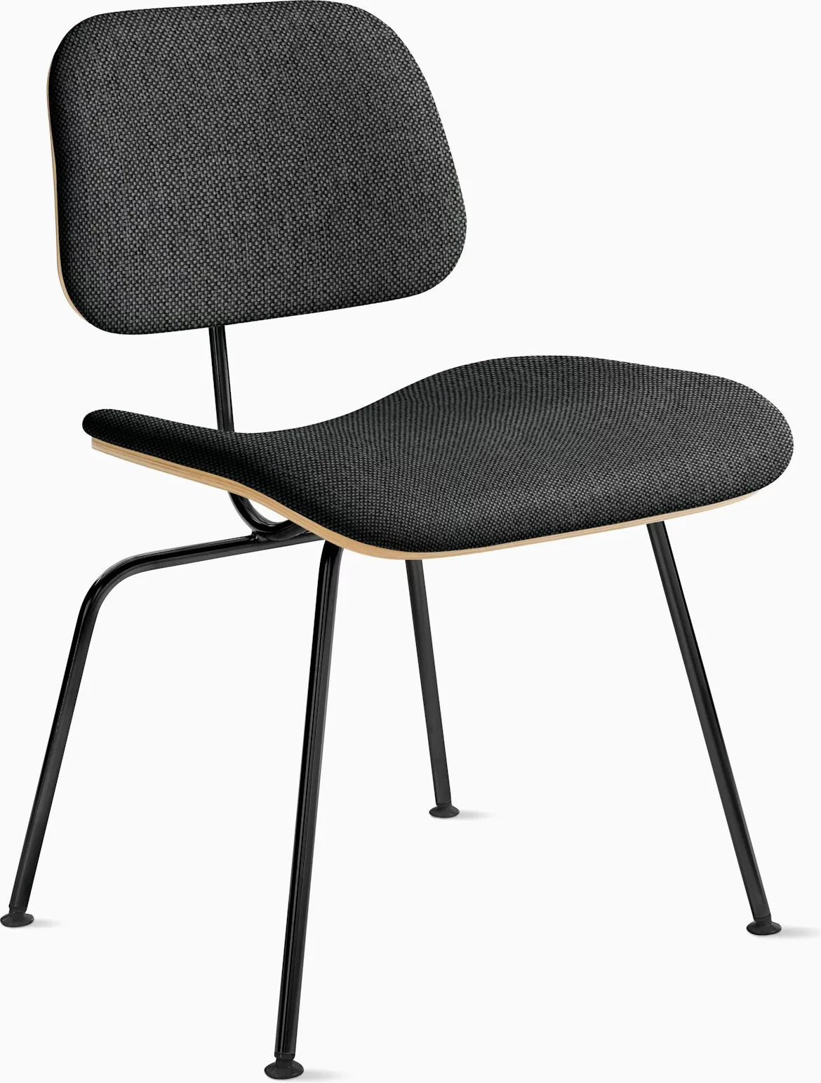 Eames Molded Plywood Dining Chair Metal Base (DCM), Non Upholstered