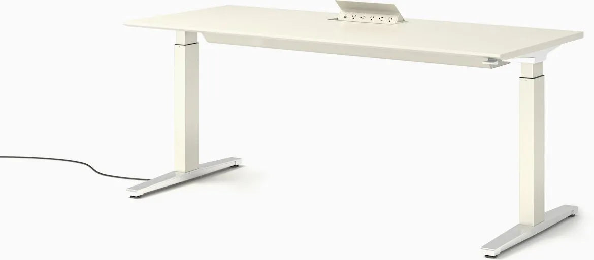 Renew Desk with Embedded Power