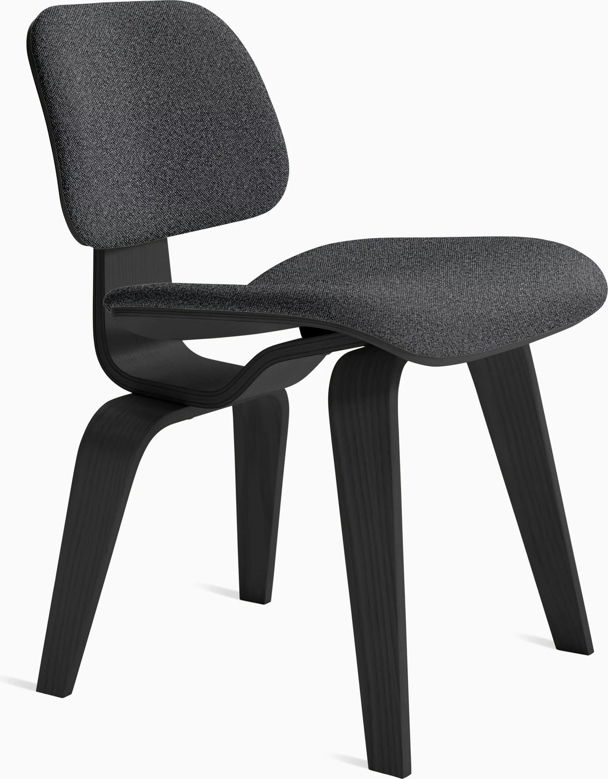 Eames Molded Plywood Dining Chair Wood Base (DCW), Non Upholstered