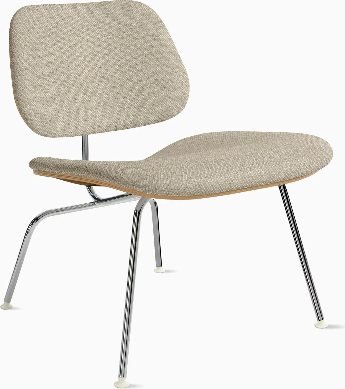 Eames Molded Plywood Lounge Chair Metal Base (LCM), Non Upholstered