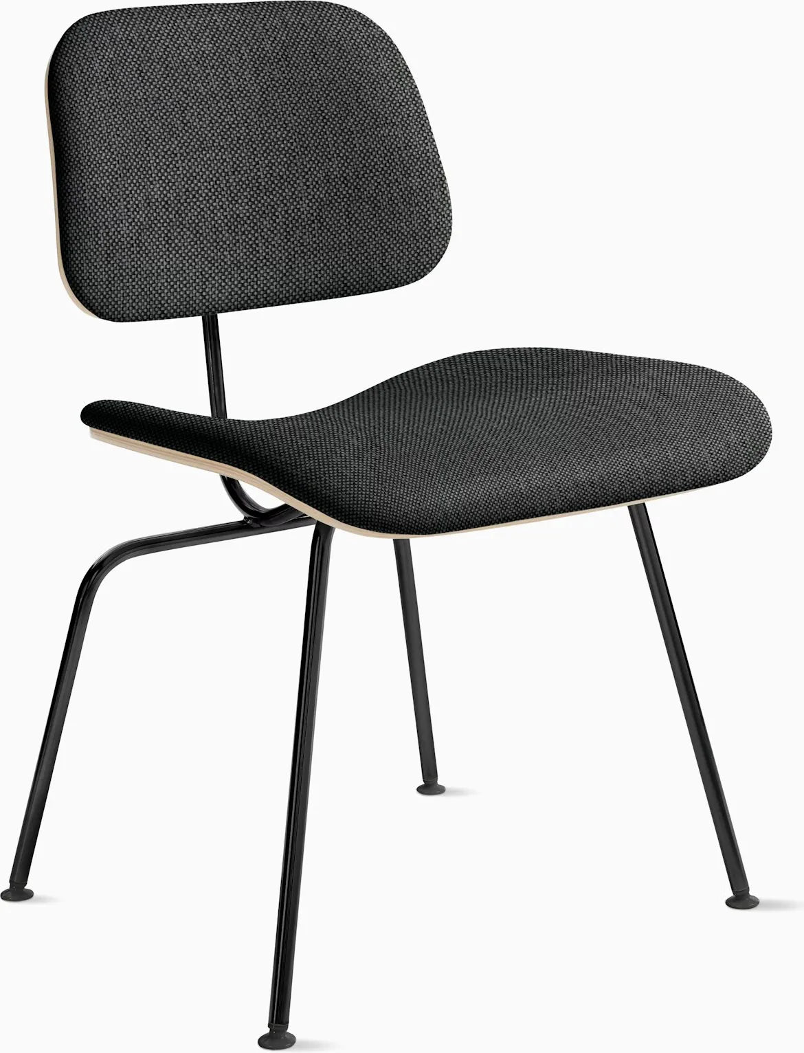 Eames Molded Plywood Dining Chair Metal Base (DCM), Non Upholstered