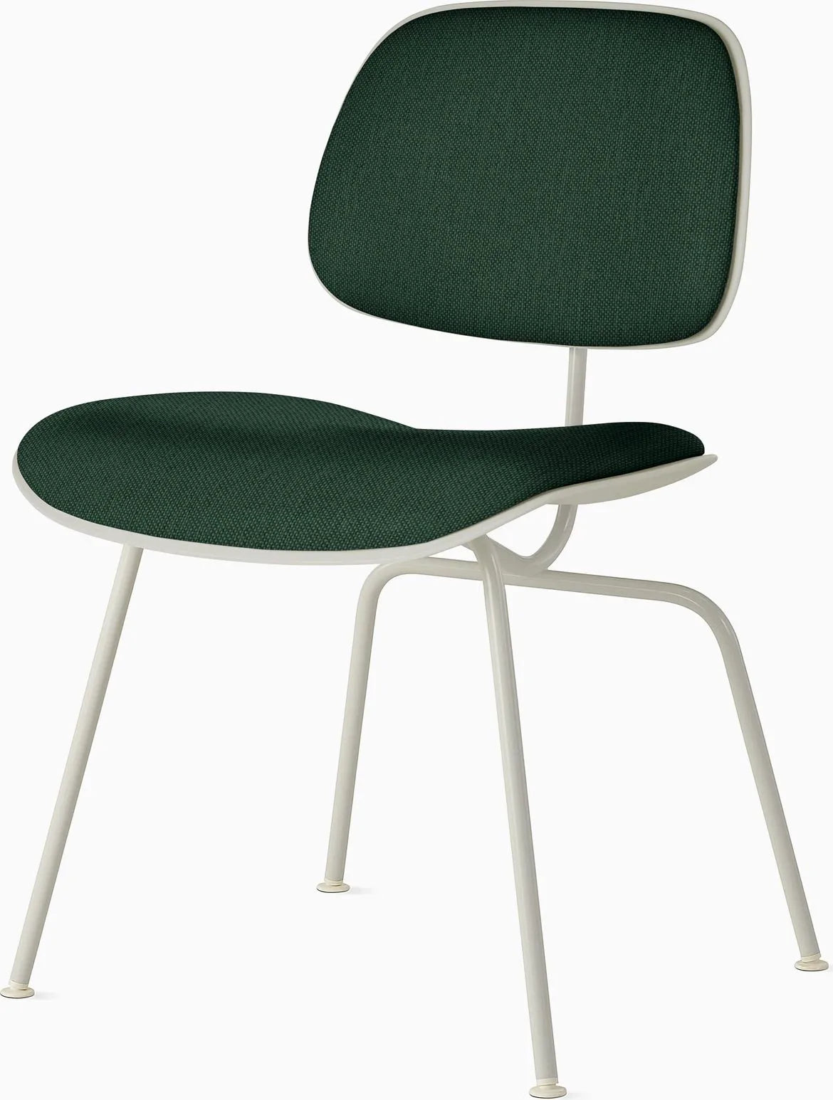 Eames Molded Plastic Dining Chair (EC-127), Upholstered