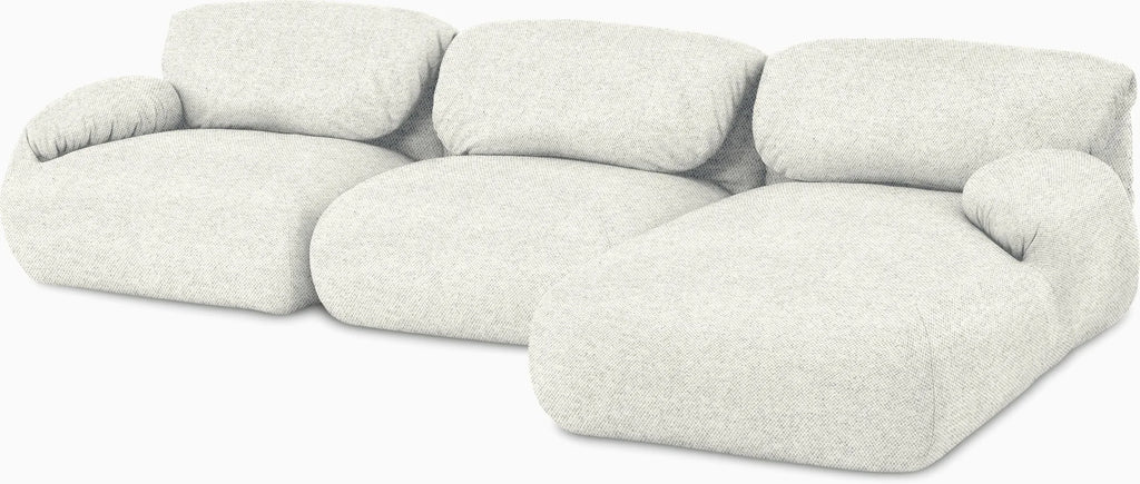 Luva Modular Sectional, Three Seater