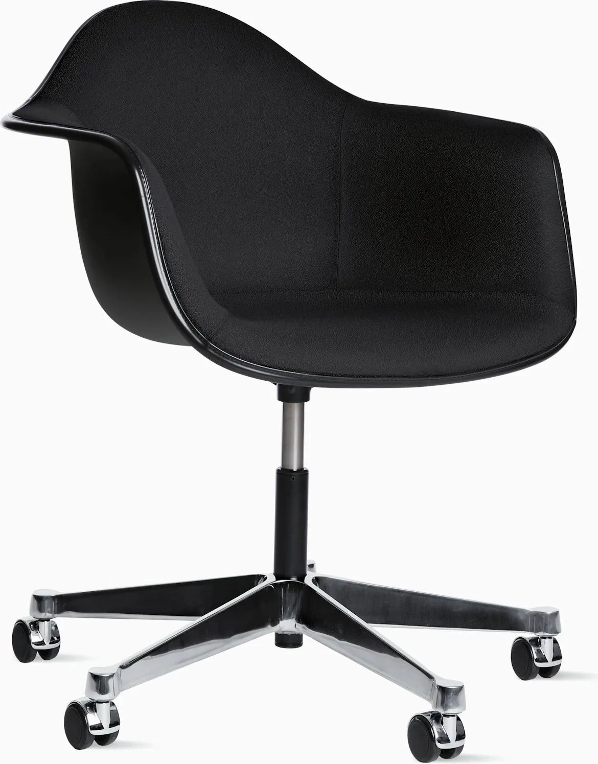 Eames Upholstered Molded Plastic Task Armchair