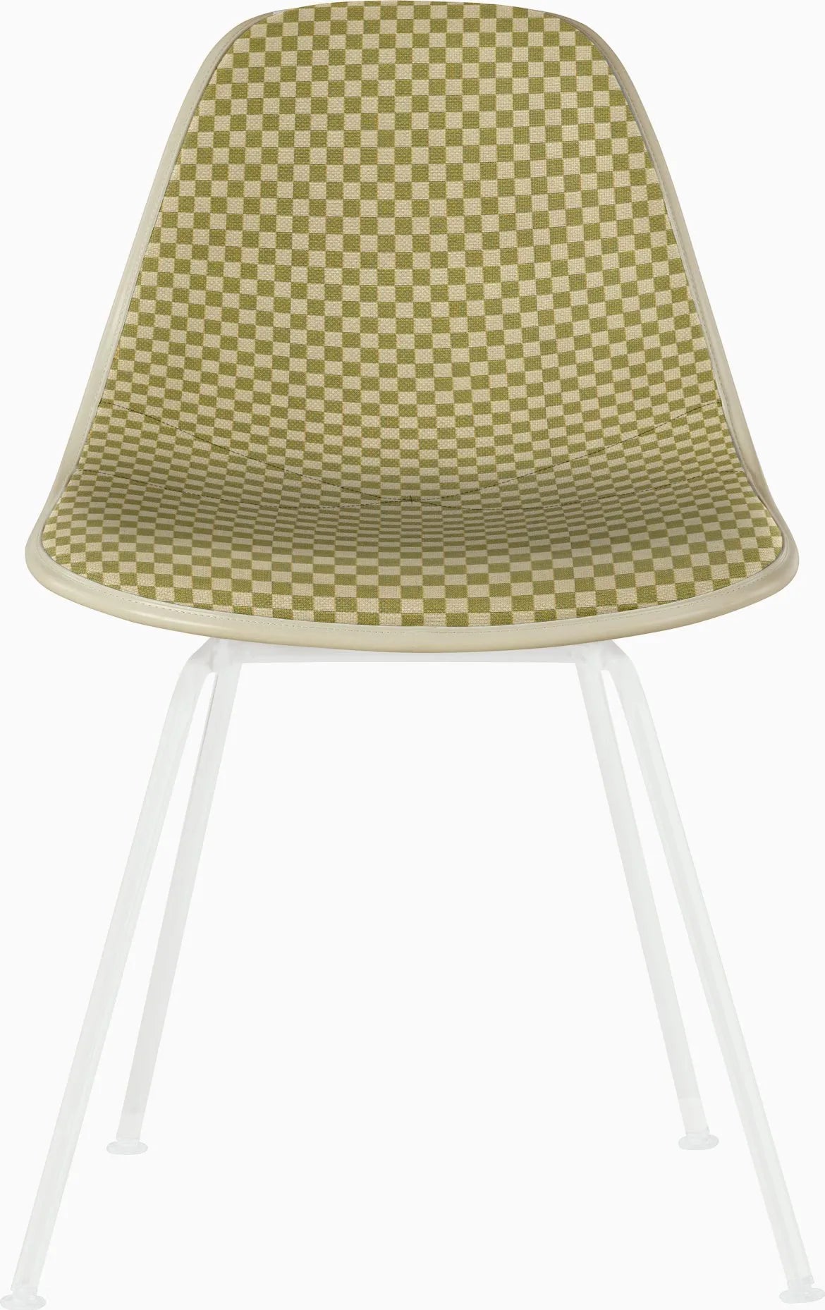 Eames Upholstered Molded Fiberglass Side Chair