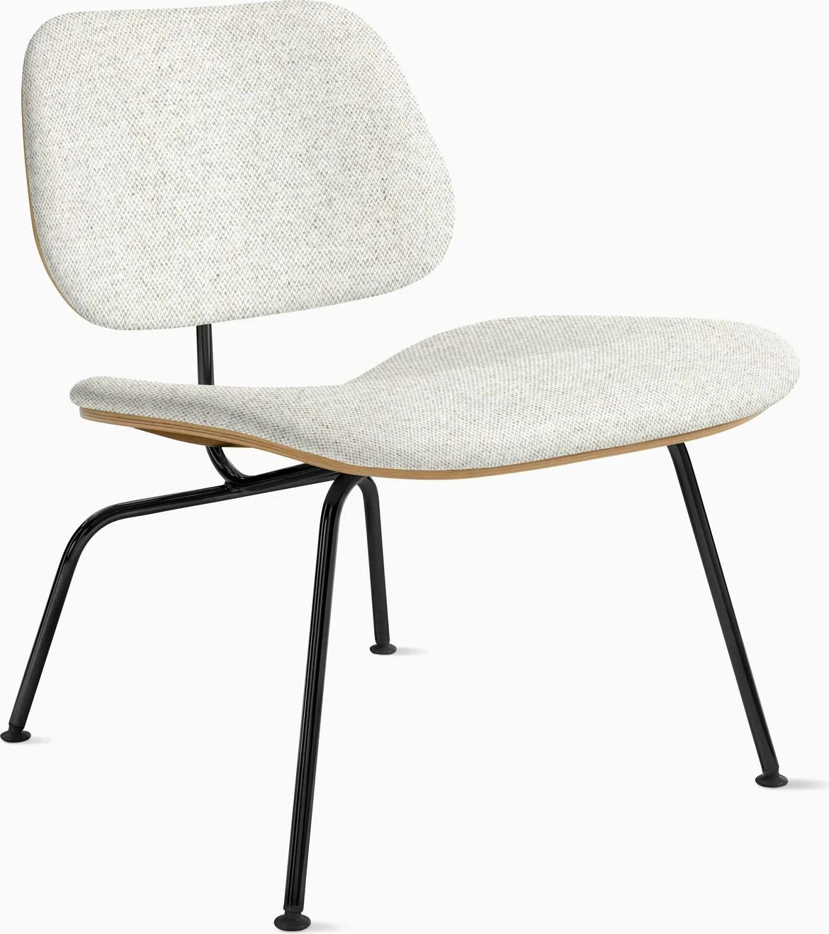 Eames Molded Plywood Lounge Chair Metal Base (LCM), Non Upholstered