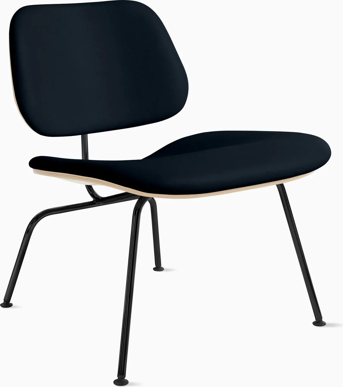 Eames Molded Plywood Lounge Chair Metal Base (LCM), Non Upholstered