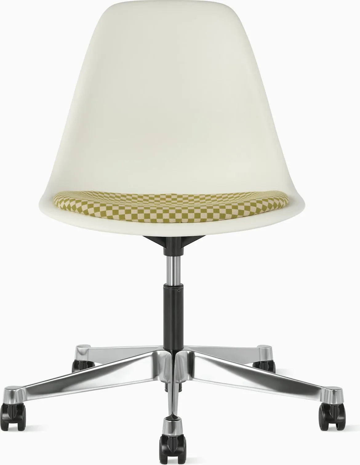 Eames Molded Plastic Task Side Chair with Seatpad