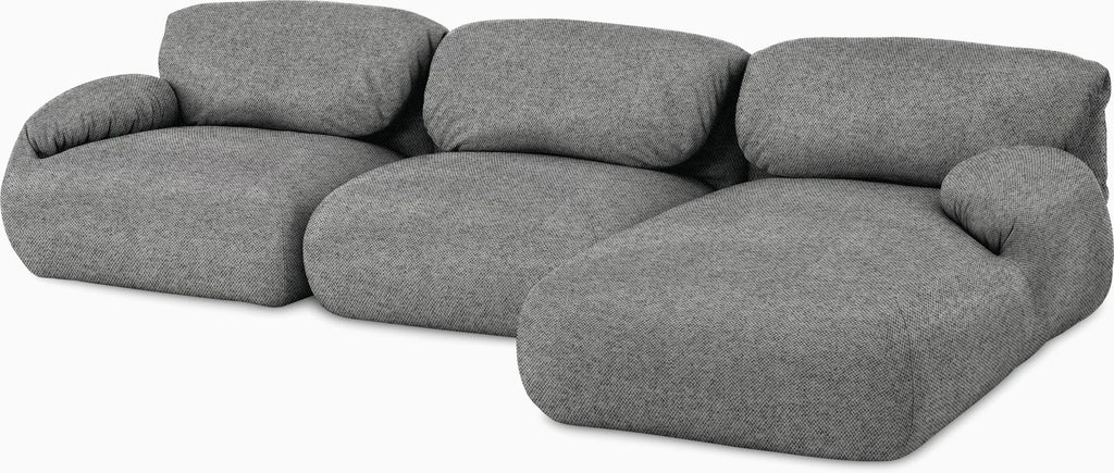 Luva Modular Sectional, Three Seater
