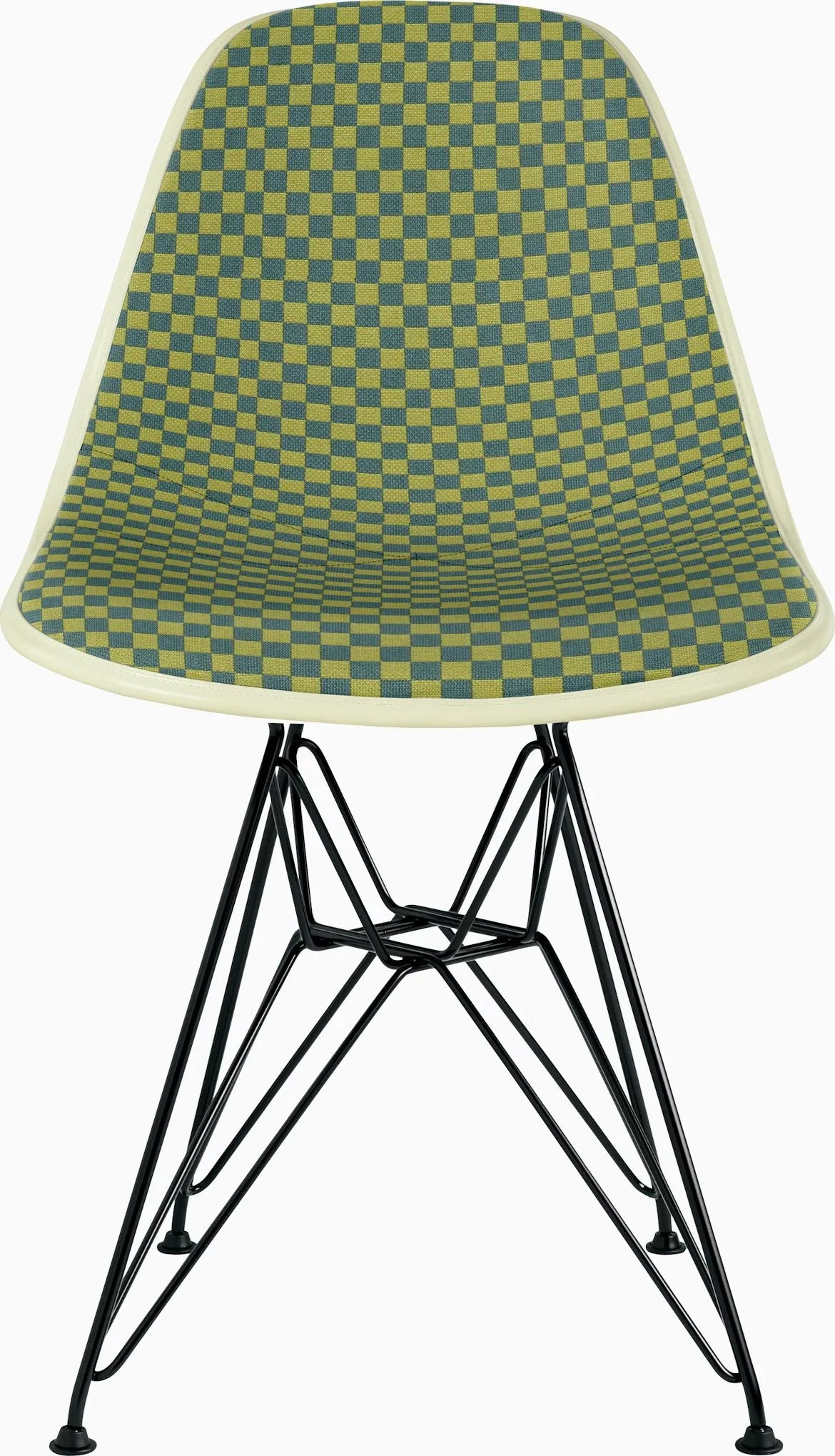 Eames Upholstered Molded Fiberglass Side Chair