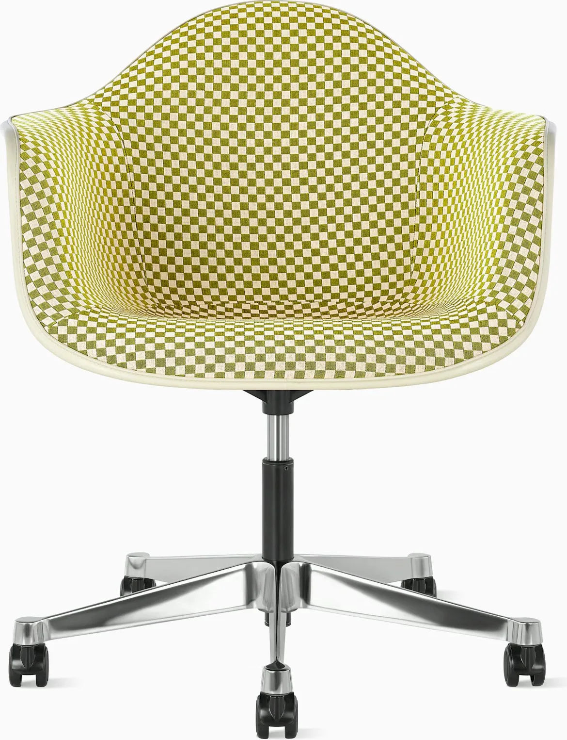 Eames Upholstered Molded Plastic Task Armchair