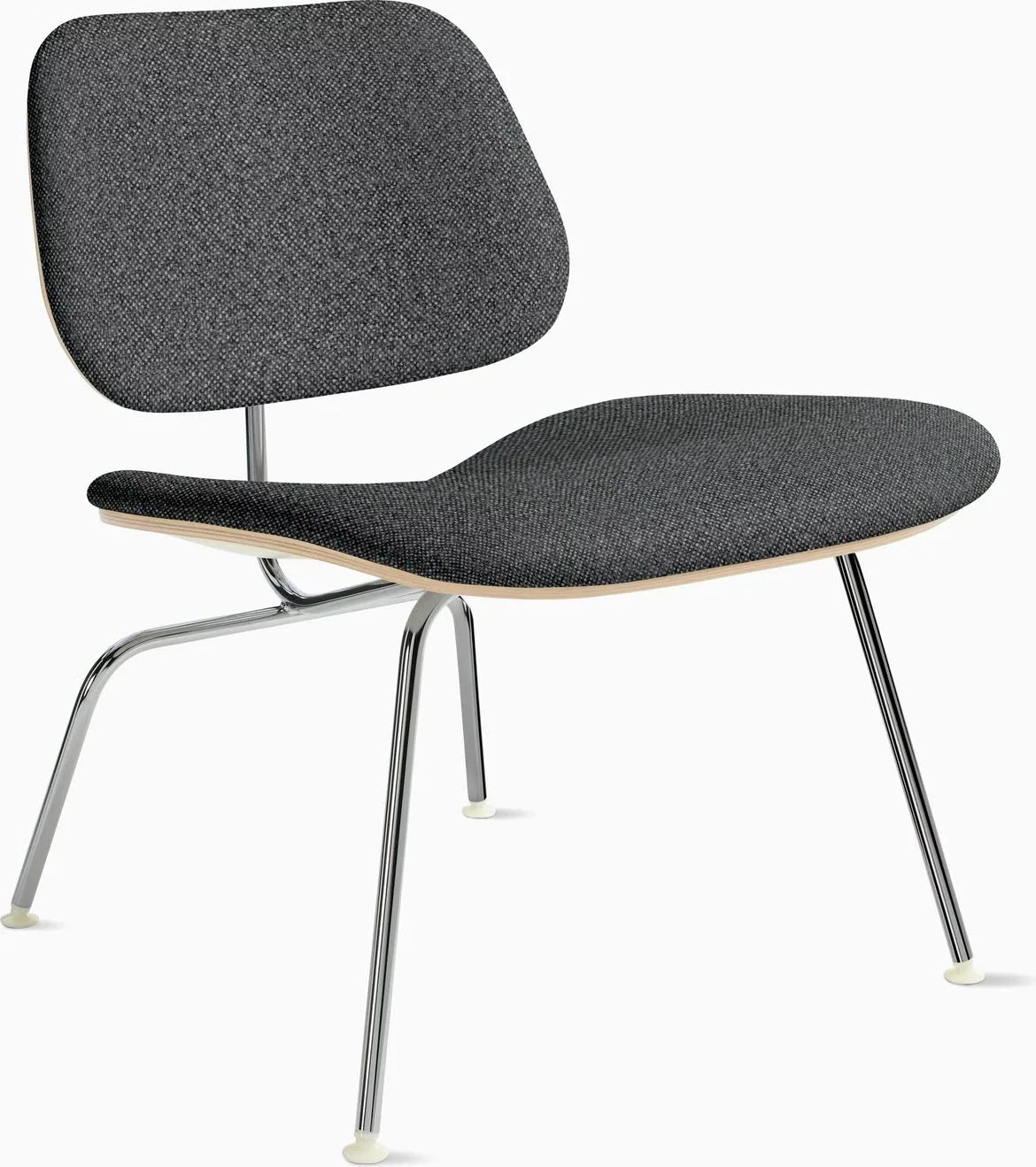 Eames Molded Plywood Lounge Chair Metal Base (LCM), Non Upholstered
