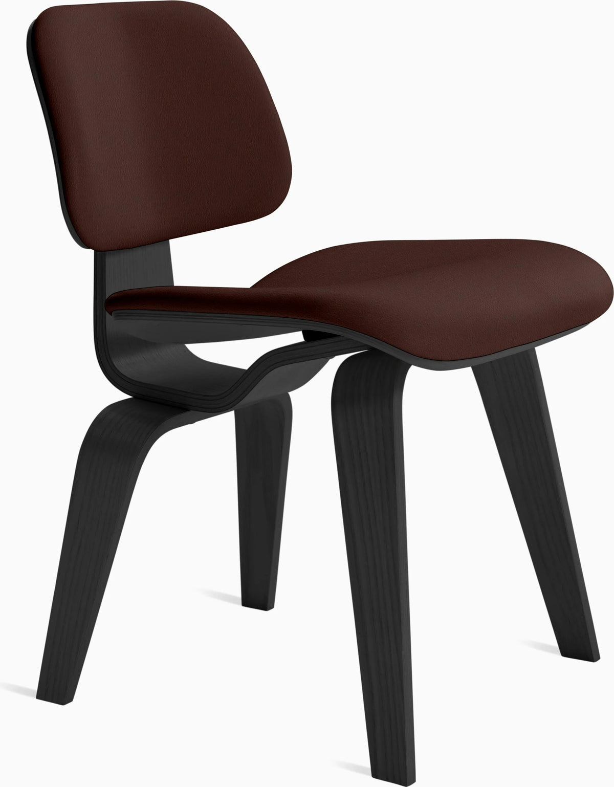 Eames Molded Plywood Dining Chair Wood Base (DCW), Non Upholstered