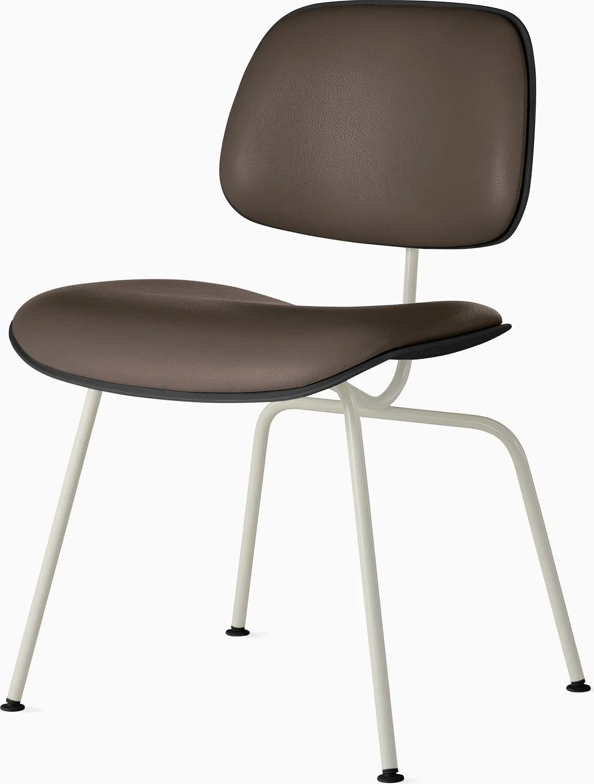 Eames Molded Plastic Dining Chair (EC-127), Upholstered