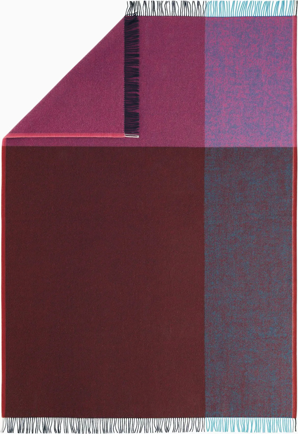 Color Block Throw