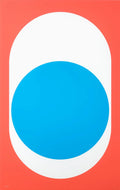 Nelson Pop Art Blue Dot Unframed Poster