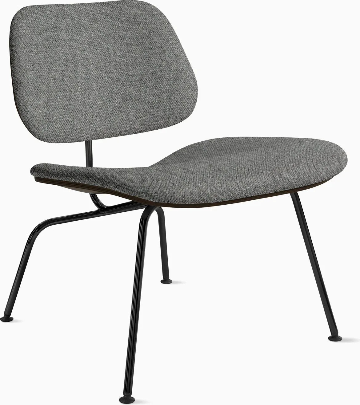 Eames Molded Plywood Lounge Chair Metal Base (LCM), Non Upholstered