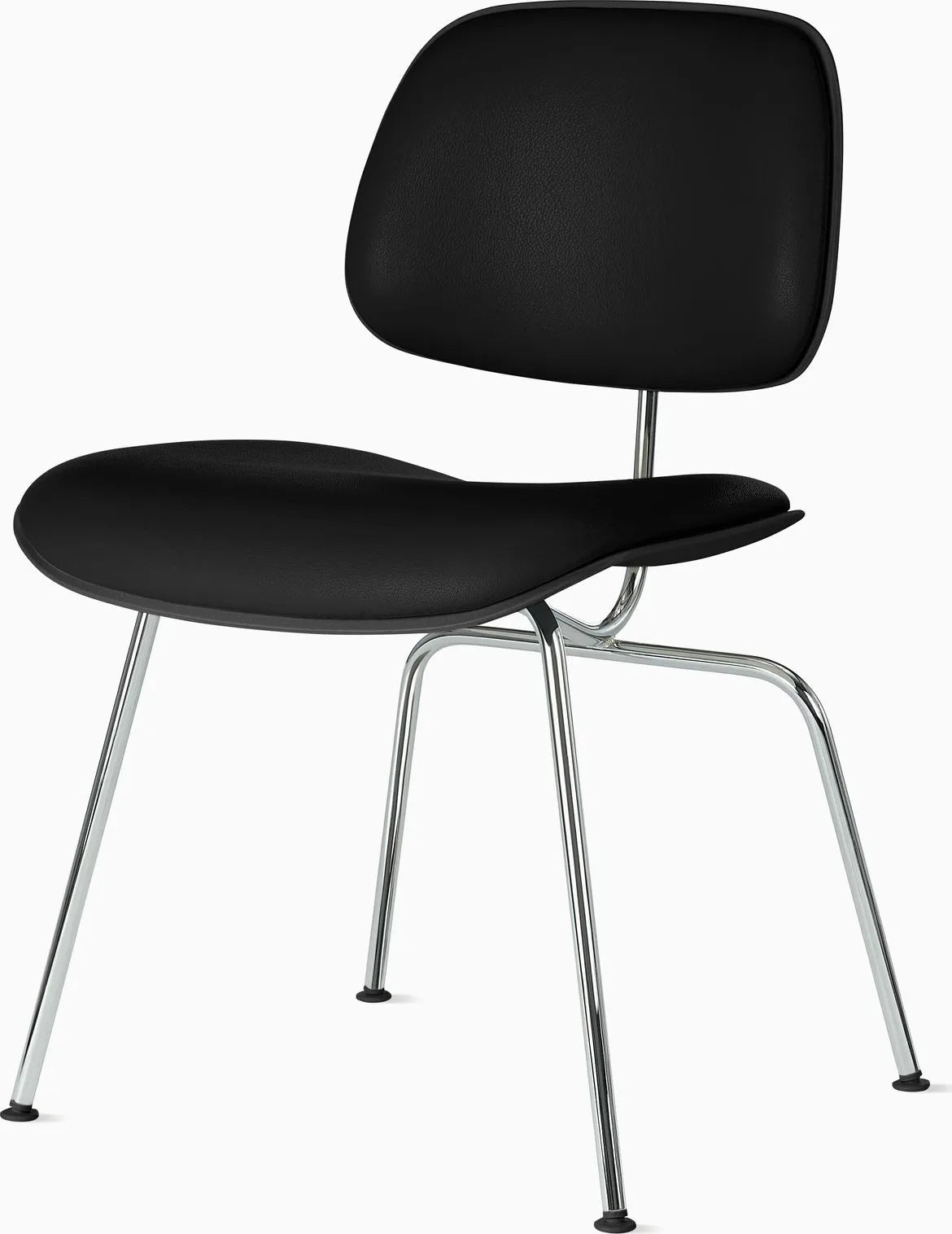 Eames Molded Plastic Dining Chair (EC-127), Upholstered