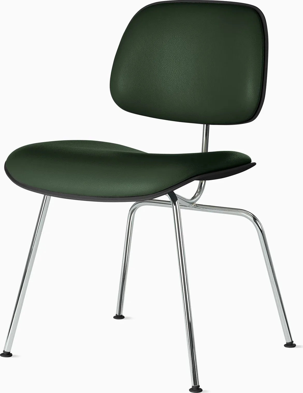 Eames Molded Plastic Dining Chair (EC-127), Upholstered