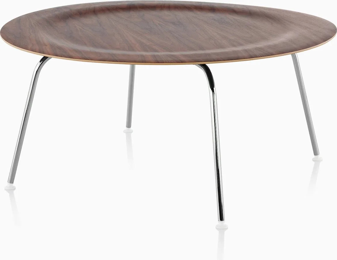 Eames Molded Plywood Coffee Table Metal Base