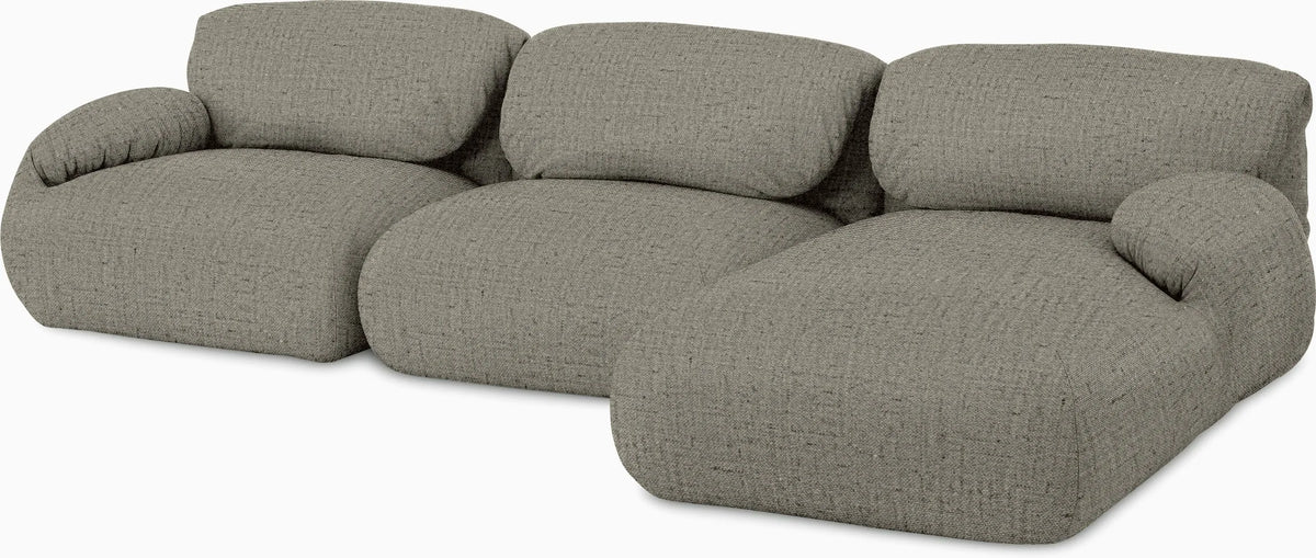 Luva Modular Sectional, Three Seater