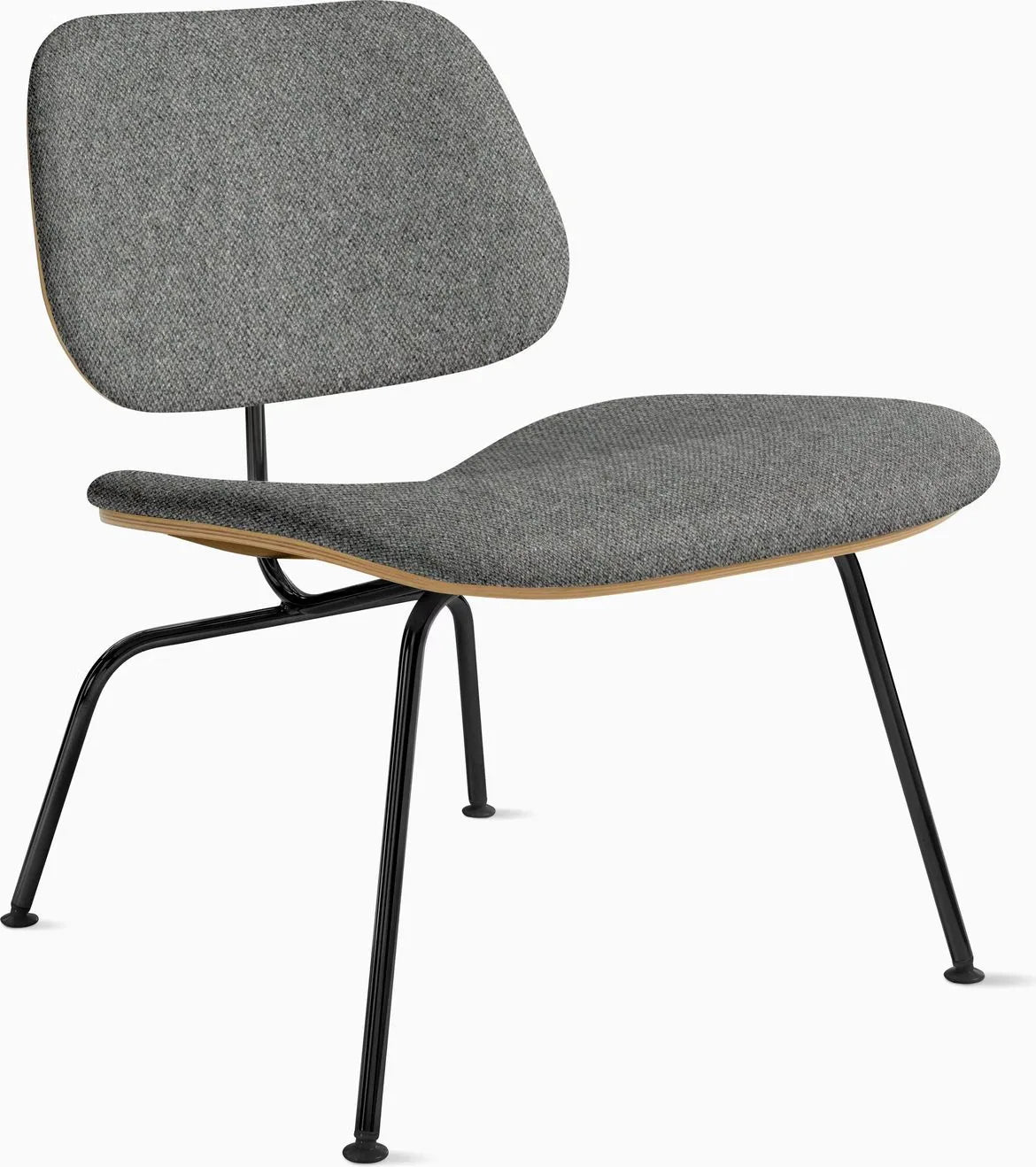 Eames Molded Plywood Lounge Chair Metal Base (LCM), Non Upholstered