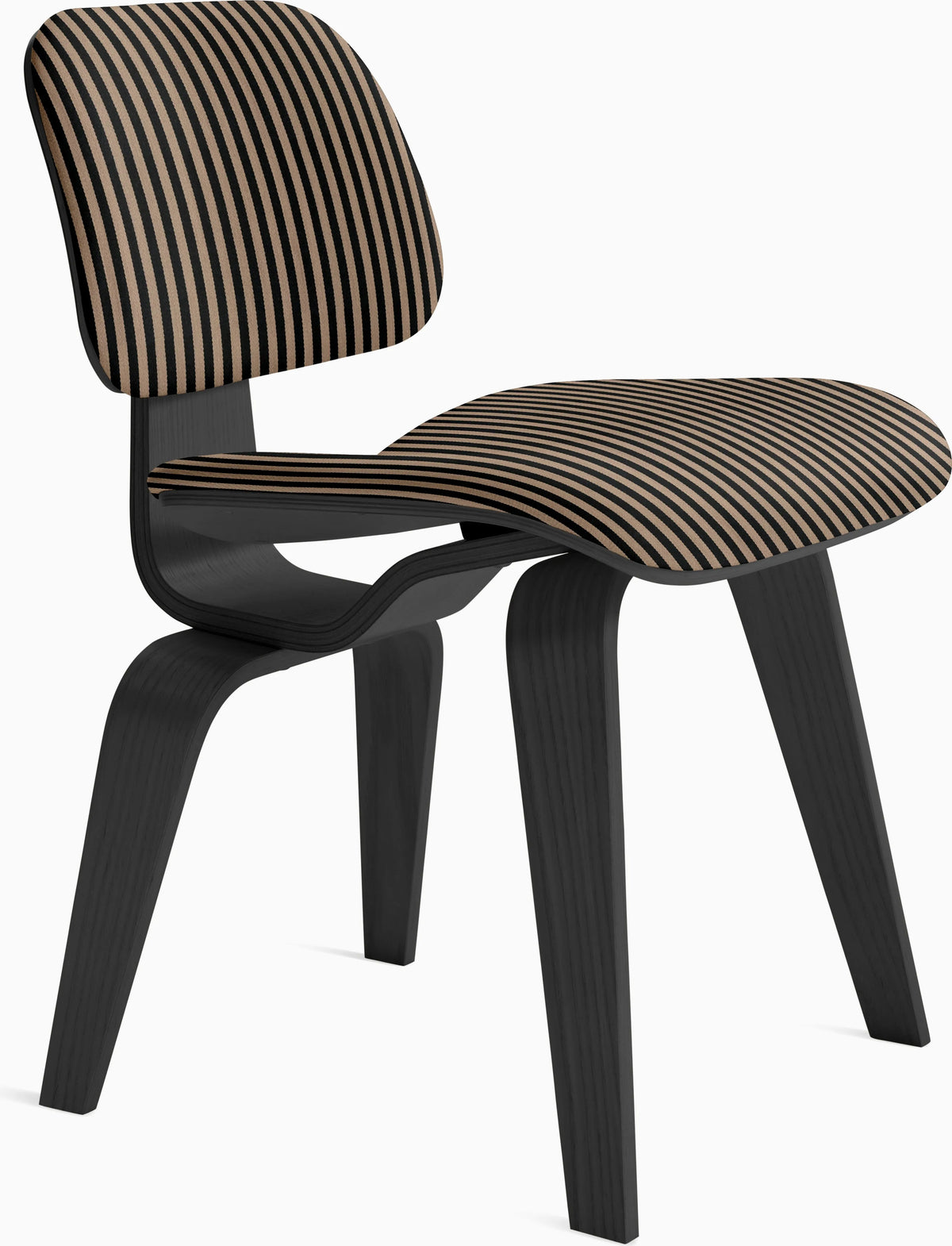 Eames Molded Plywood Dining Chair Wood Base (DCW), Non Upholstered