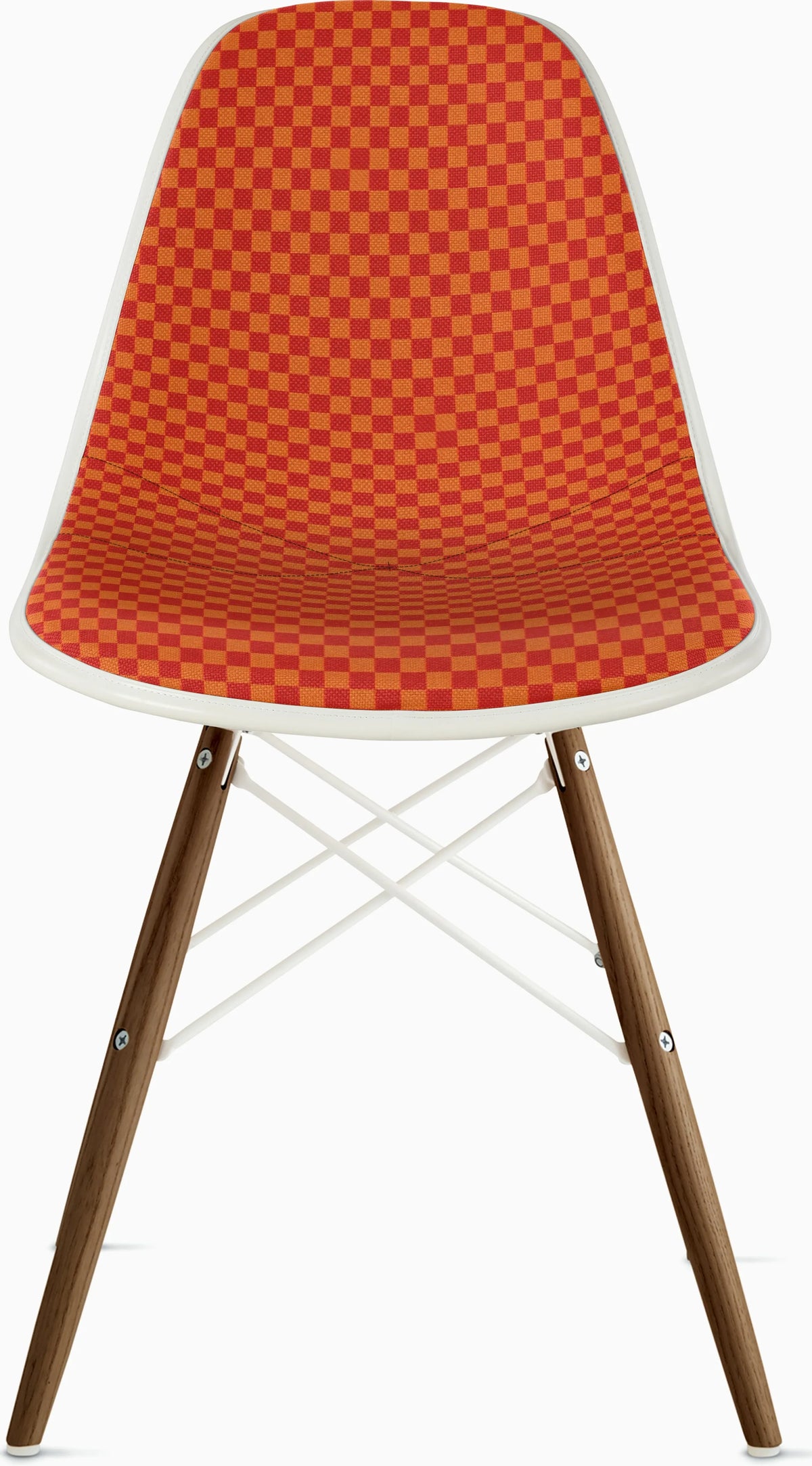 Eames Upholstered Molded Plastic Side Chair