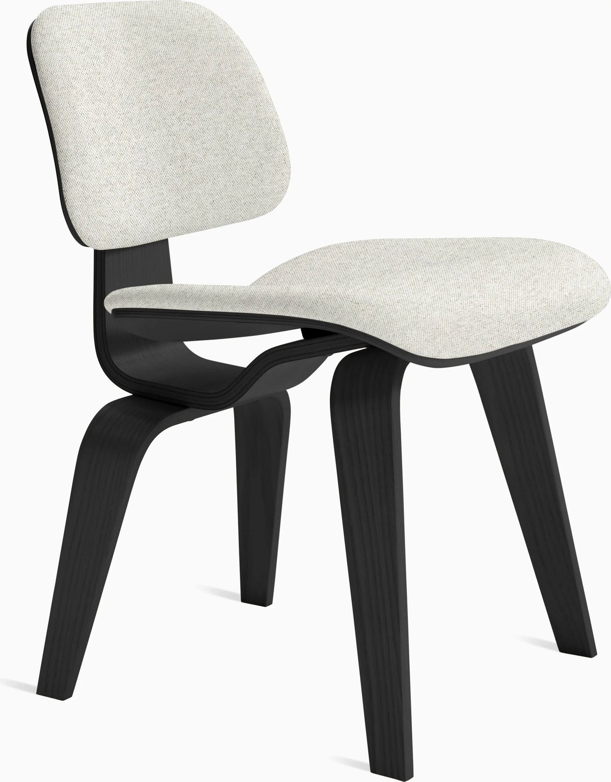 Eames Molded Plywood Dining Chair Wood Base (DCW), Non Upholstered