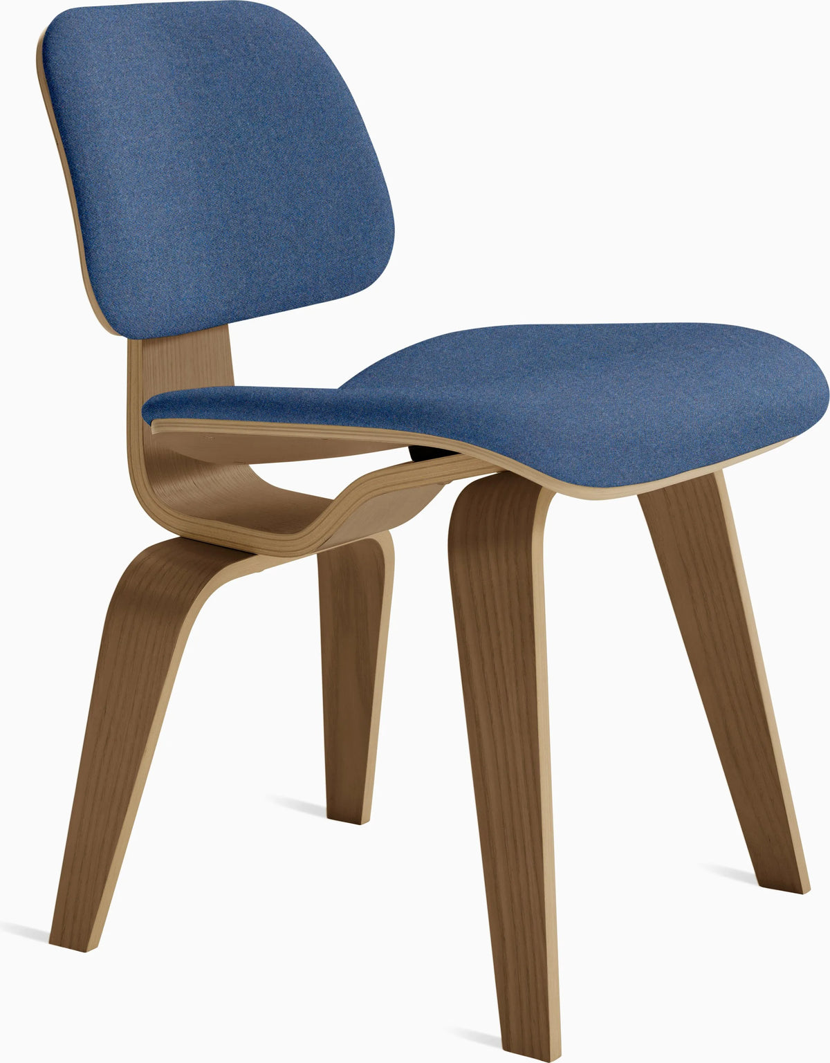 Eames Molded Plywood Dining Chair Wood Base (DCW), Non Upholstered