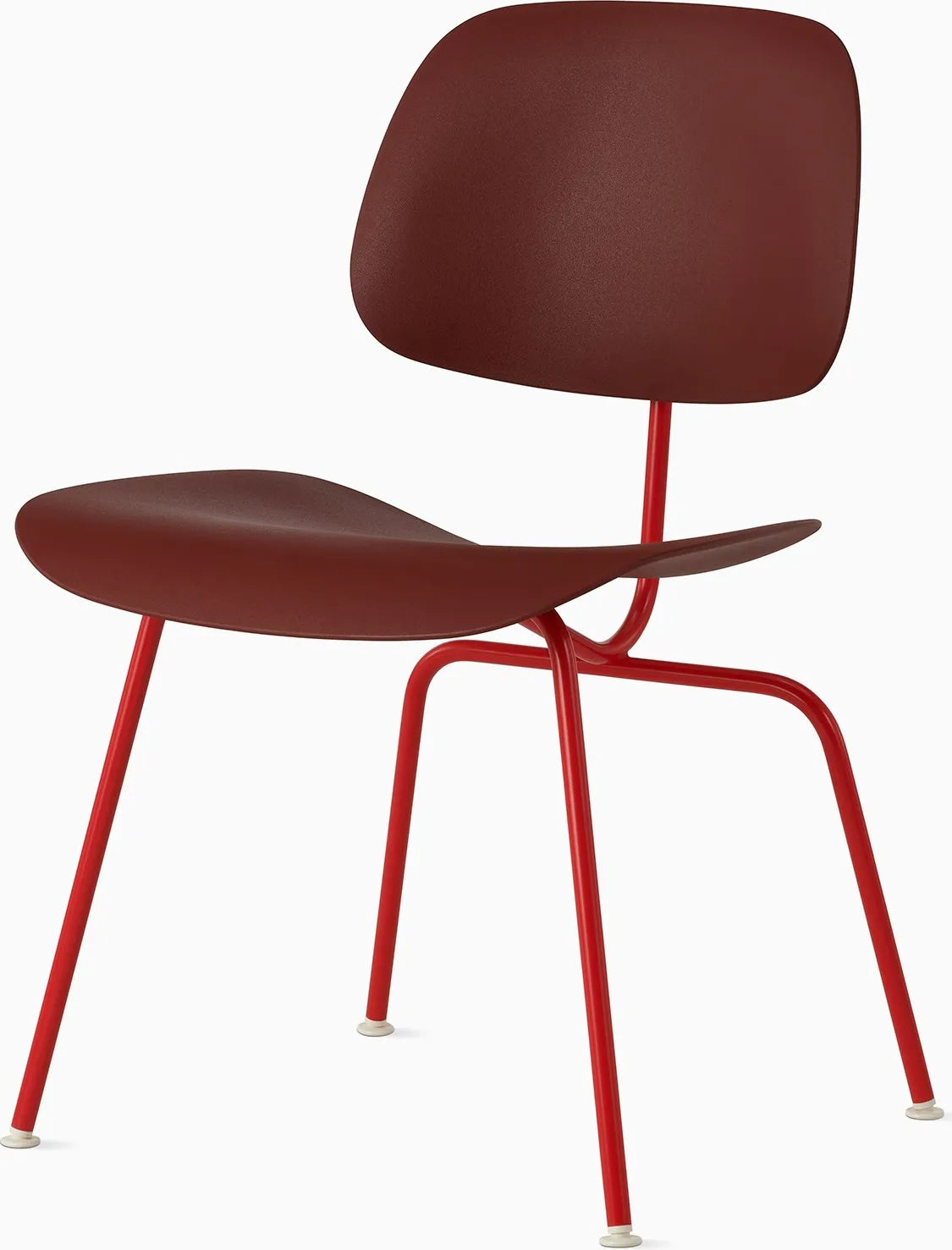 Eames Molded Plastic Dining Chair (EC-127), Upholstered