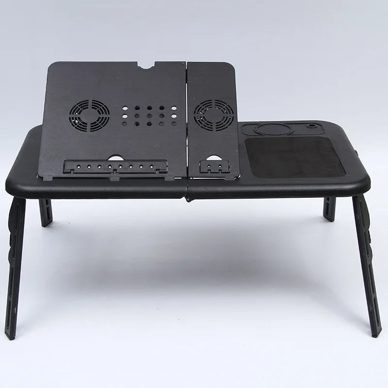 Portable Folding Laptop Table with Fans