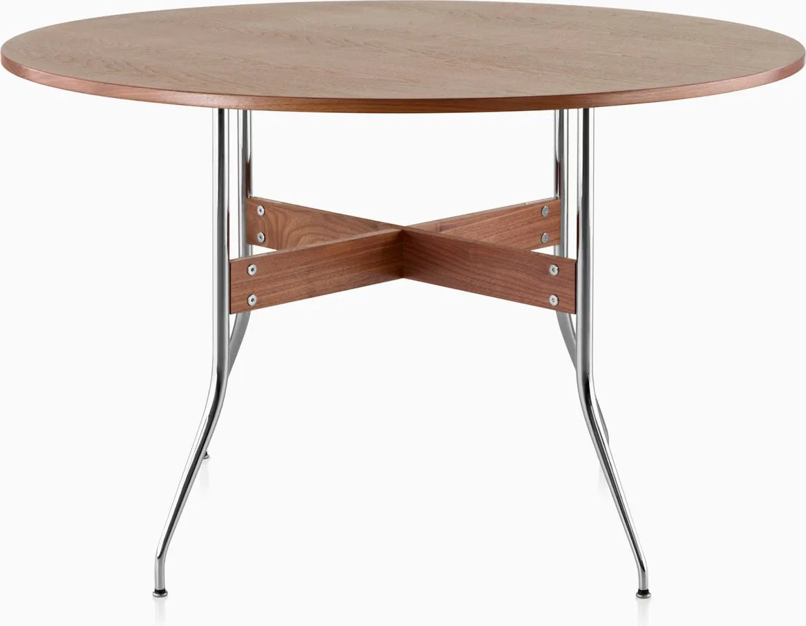 Nelson Swag Leg Table, Round