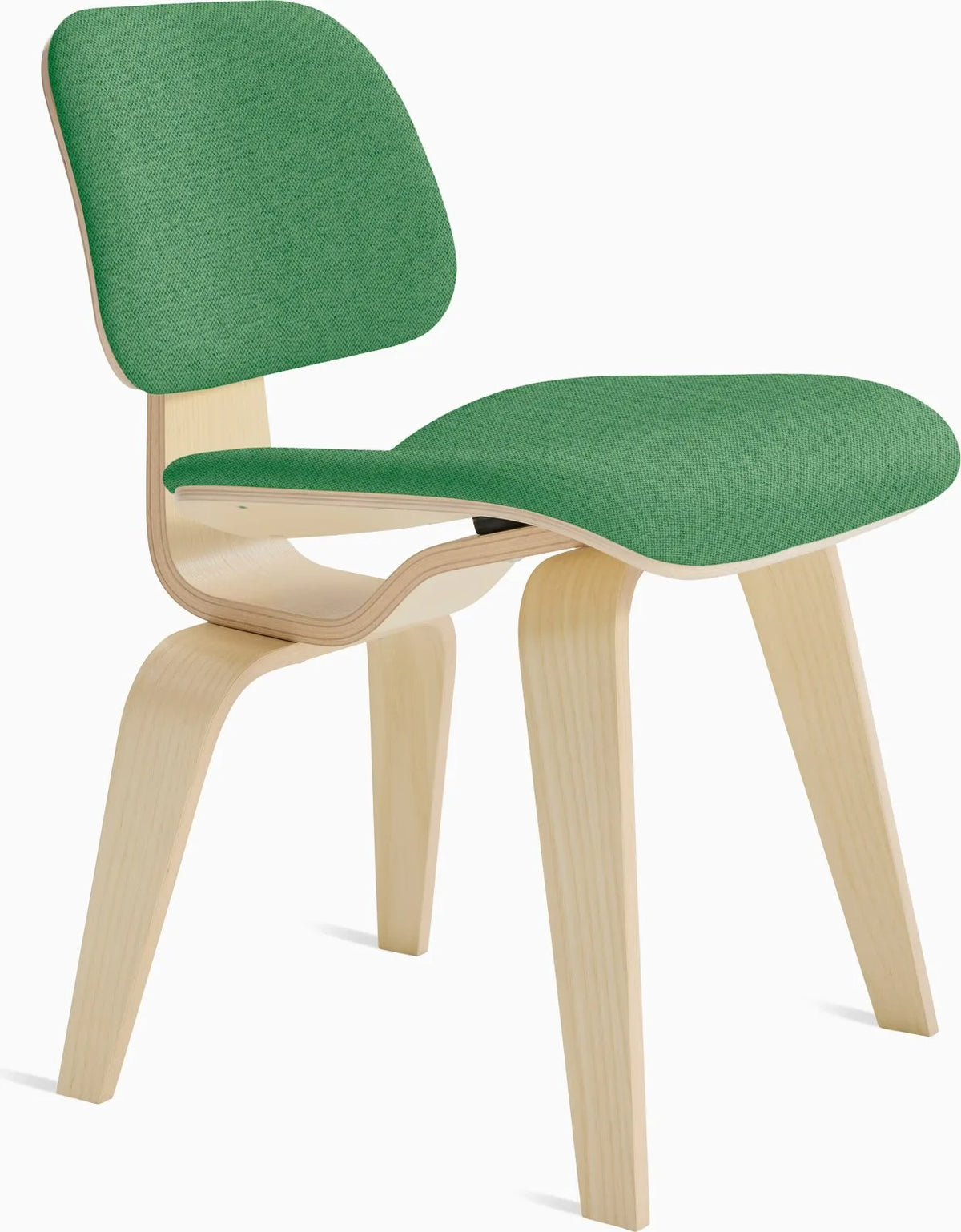 Eames Molded Plywood Dining Chair Wood Base (DCW), Non Upholstered