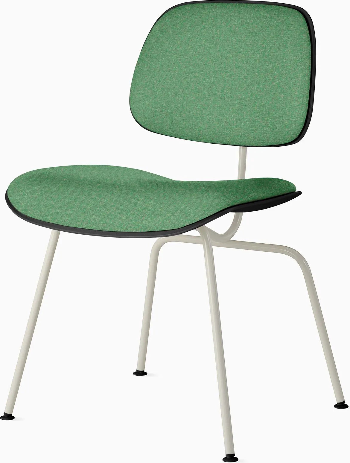 Eames Molded Plastic Dining Chair (EC-127), Upholstered