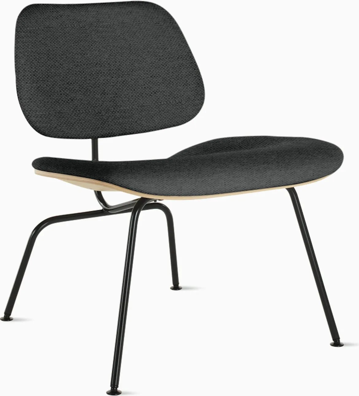 Eames Molded Plywood Lounge Chair Metal Base (LCM), Non Upholstered