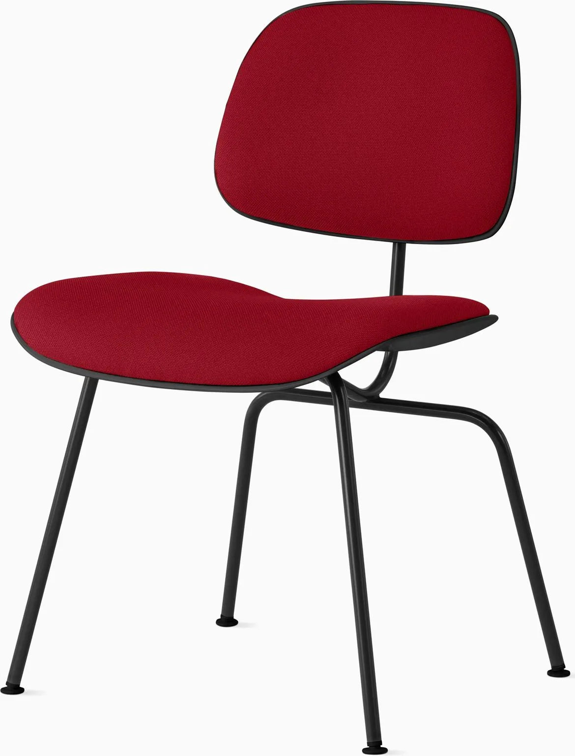 Eames Molded Plastic Dining Chair (EC-127), Upholstered
