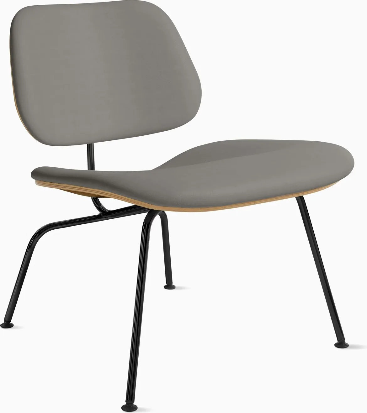 Eames Molded Plywood Lounge Chair Metal Base (LCM), Non Upholstered