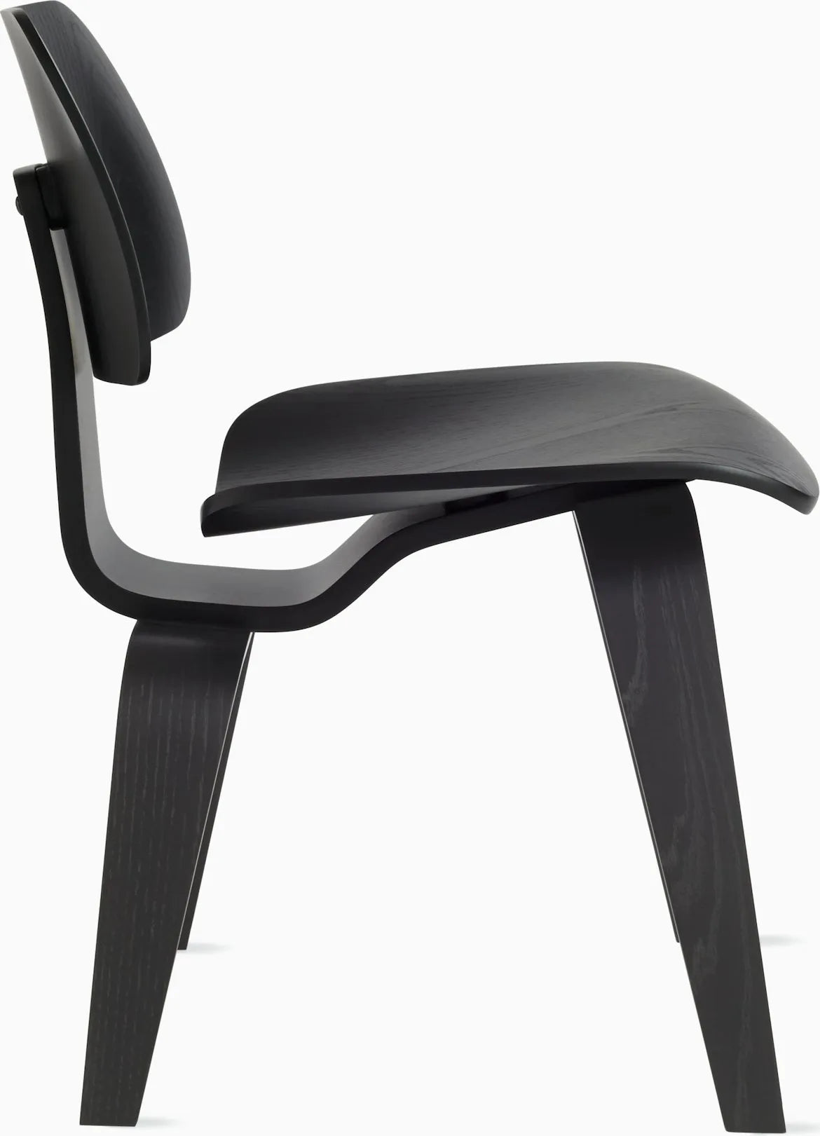 Eames Molded Plywood Dining Chair Wood Base (DCW), Upholstered