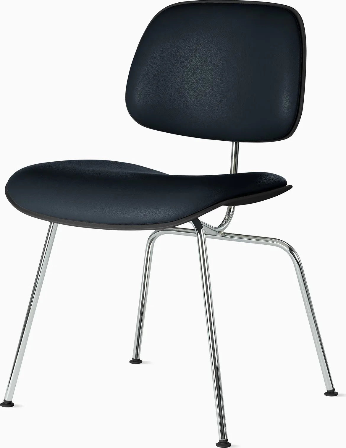 Eames Molded Plastic Dining Chair (EC-127), Upholstered