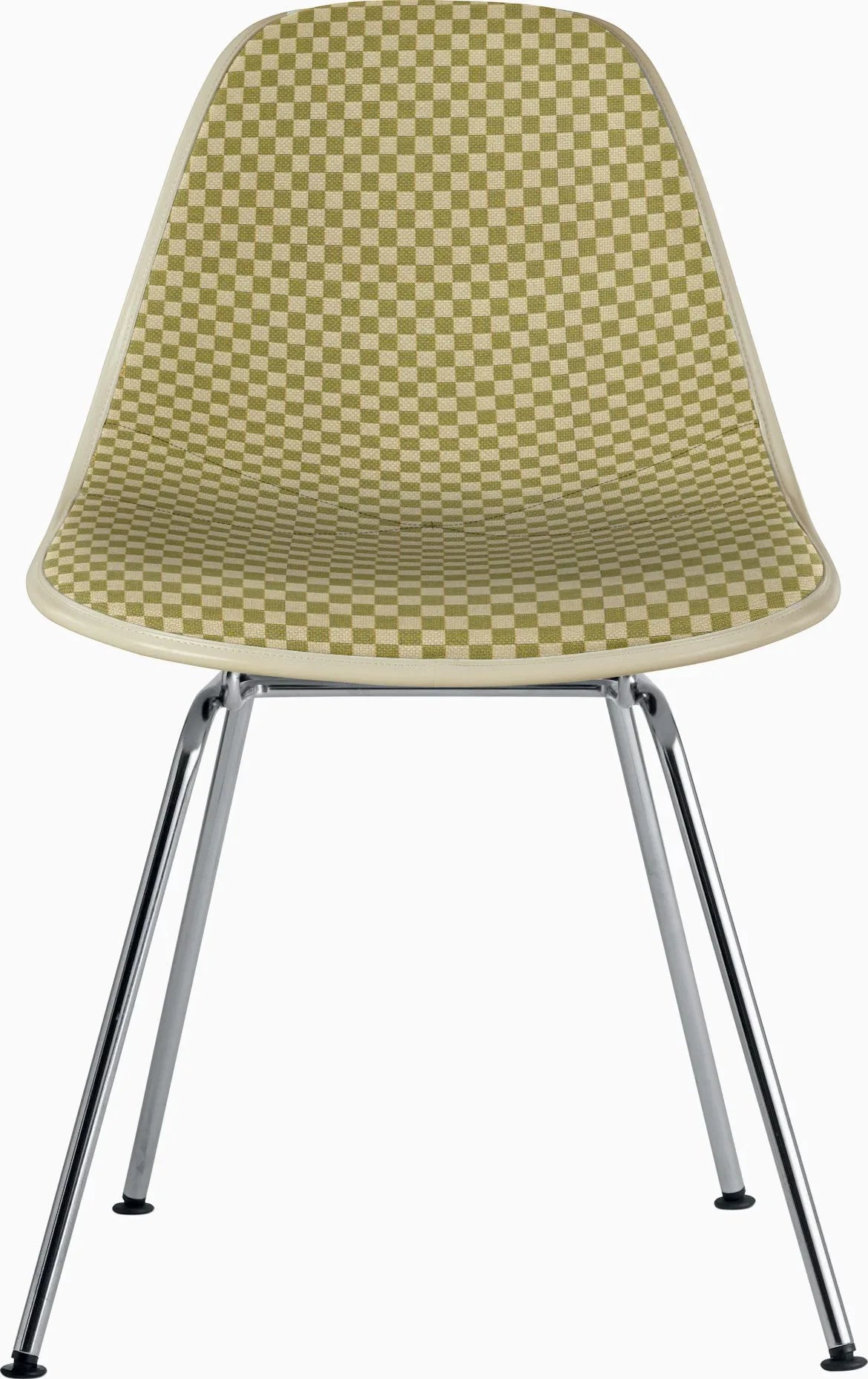 Eames Upholstered Molded Fiberglass Side Chair