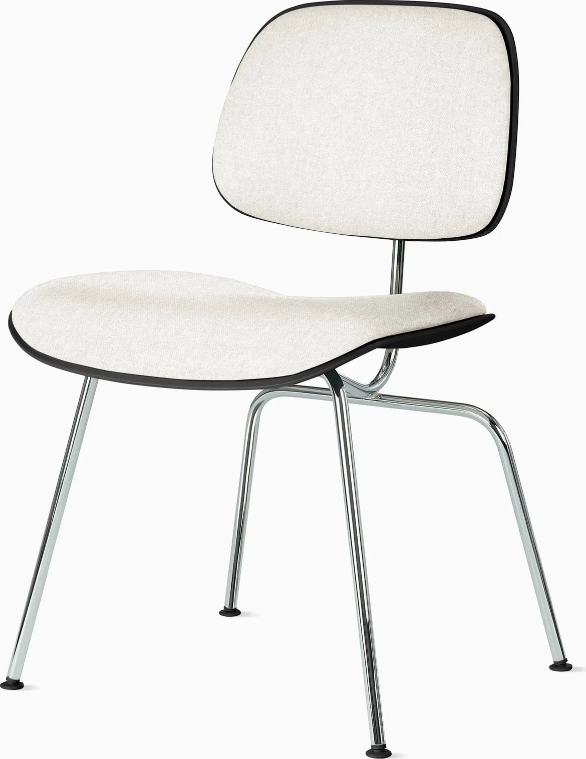 Eames Molded Plastic Dining Chair (EC-127), Non Upholstered