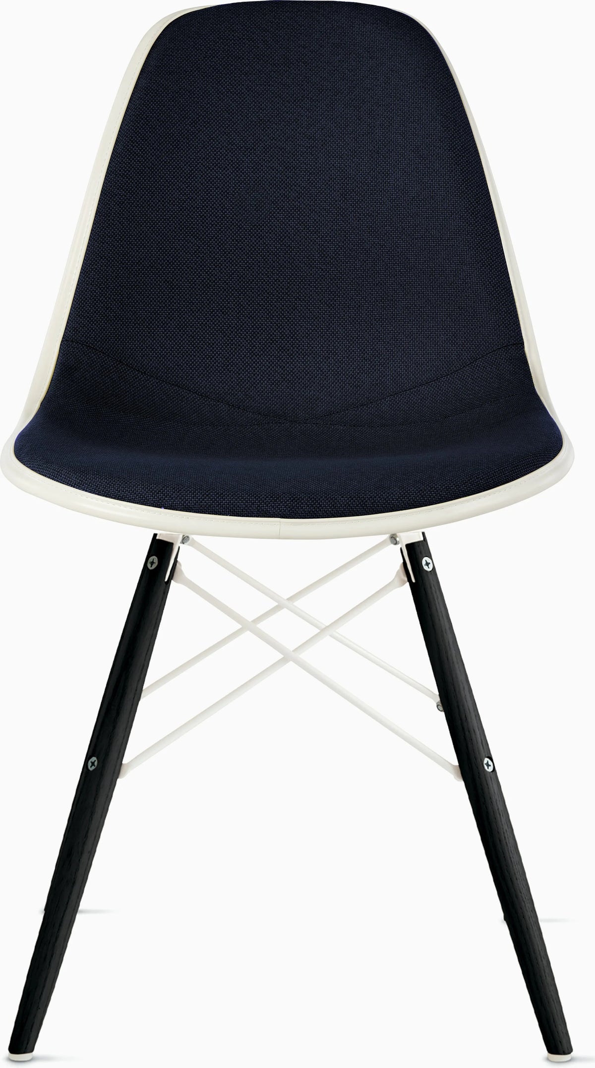 Eames Upholstered Molded Plastic Side Chair