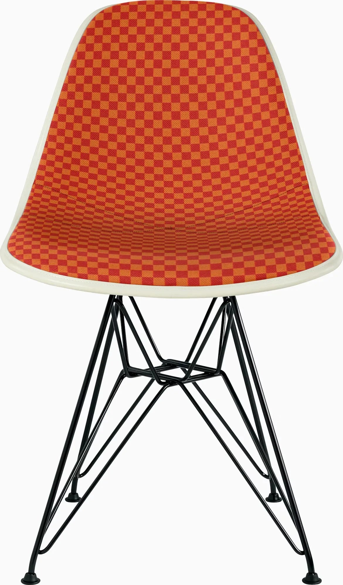 Eames Upholstered Molded Fiberglass Side Chair