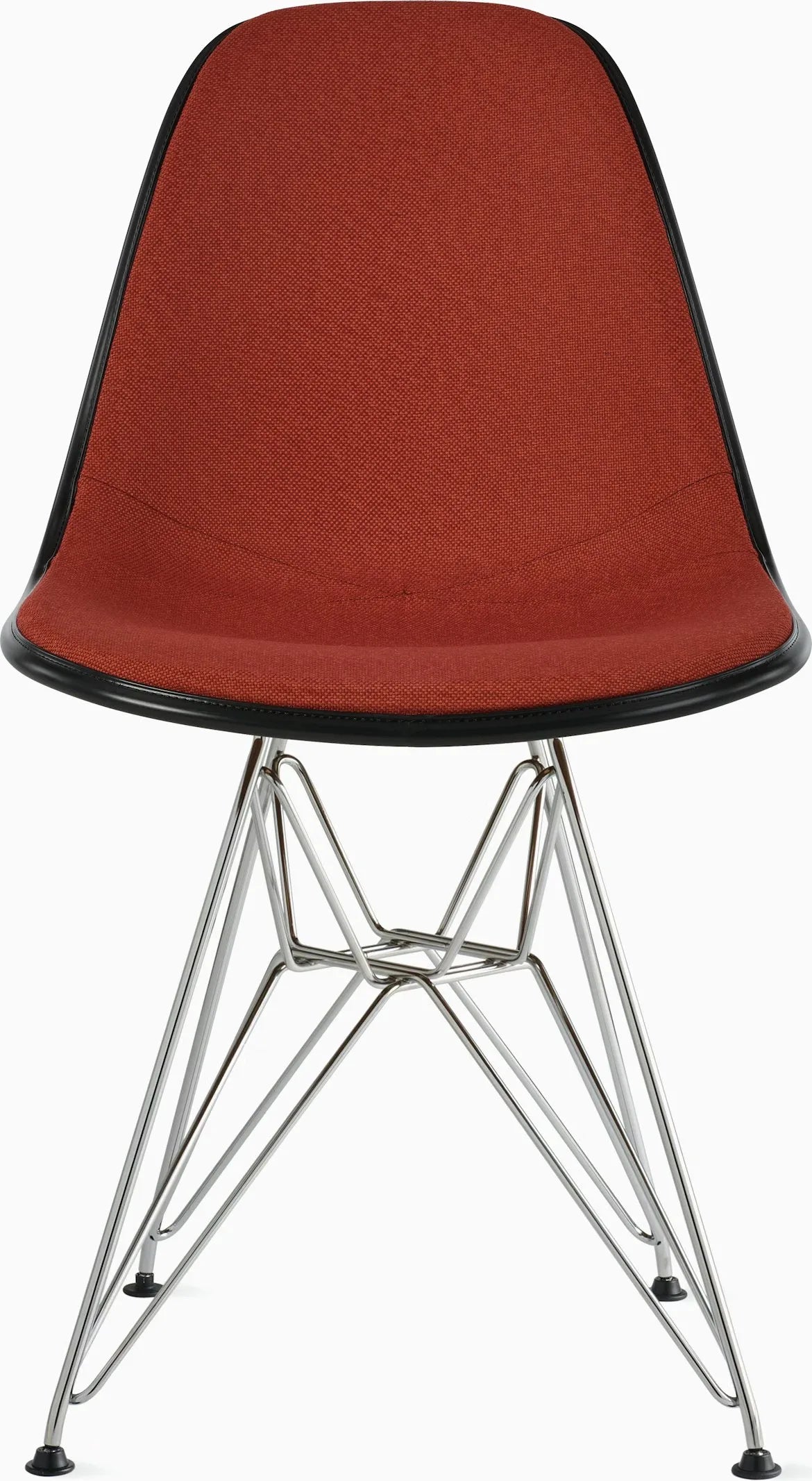Eames Upholstered Molded Plastic Side Chair
