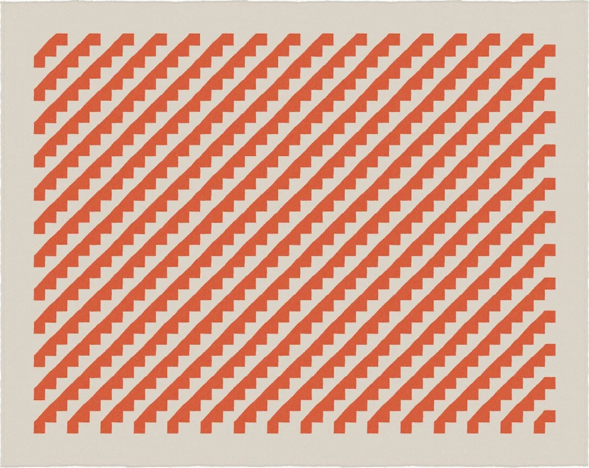 Steps Rug by Alexander Girard